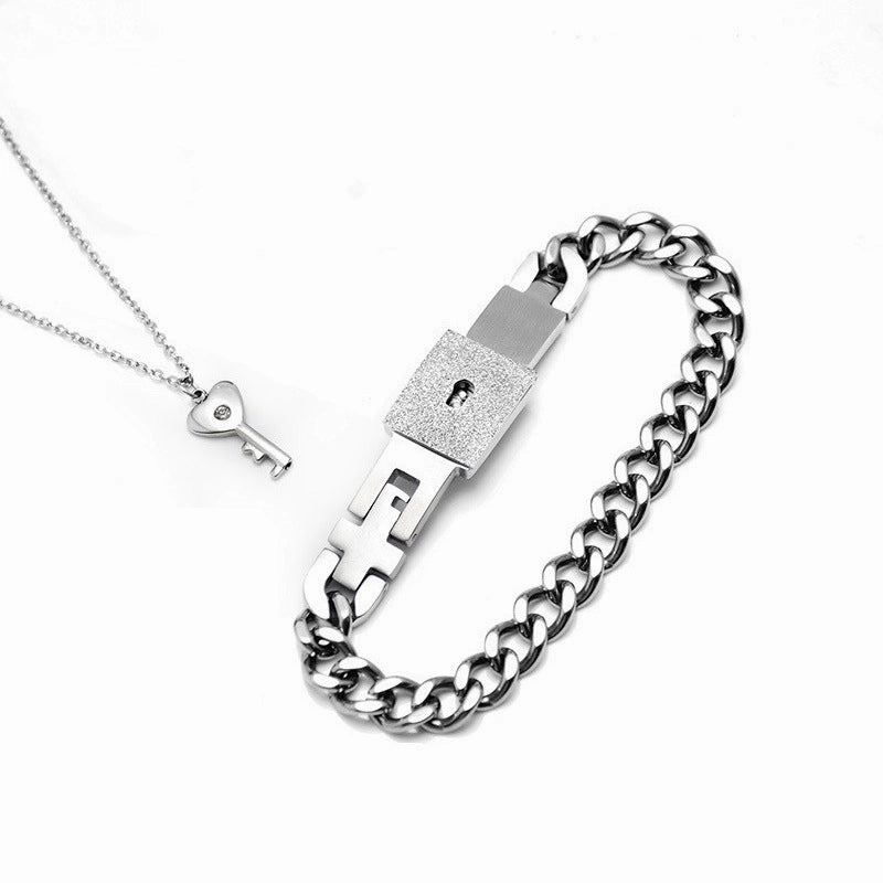 Wholesale Stainless Steel Valentine's Day Bracelet Necklace
