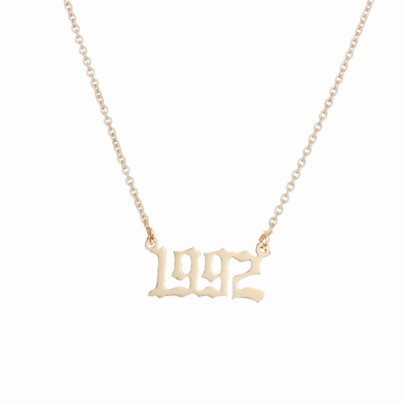 Wholesale Stainless Steel Vintage Creative Necklace