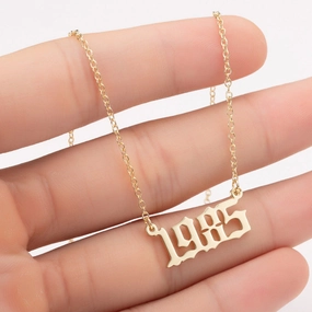 Wholesale Stainless Steel Vintage Creative Necklace