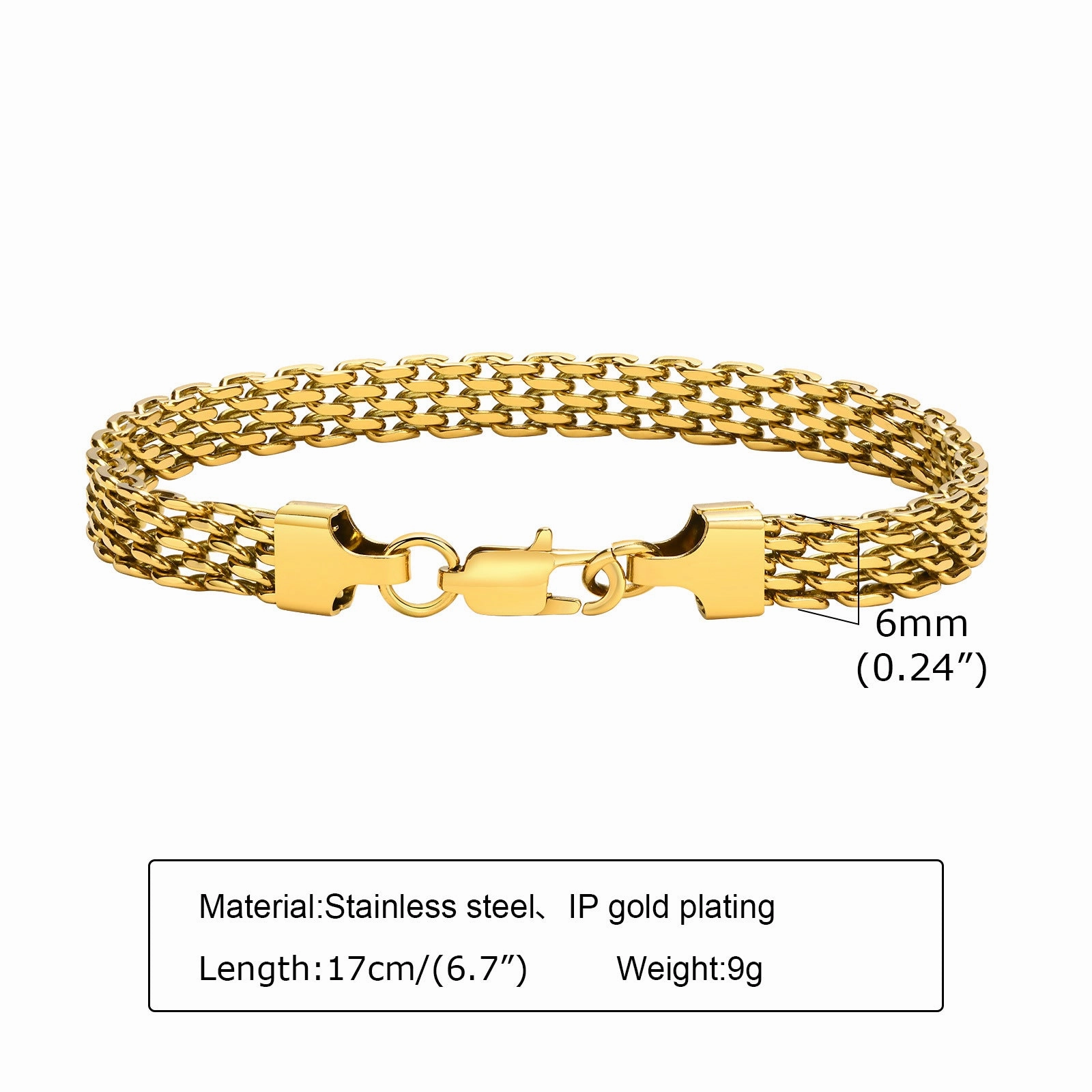 Wholesale Stainless Steel Zircon Watch Strap Bracelet