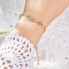 Wholesale Star Adjustable Alloy Bracelet