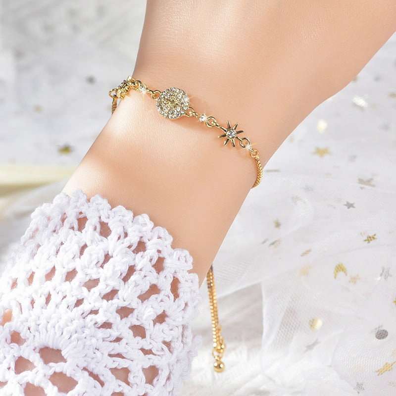 Wholesale Star Adjustable Alloy Bracelet