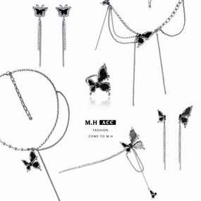 Wholesale Star Butterfly Retro Style Choker Neck Jewelry