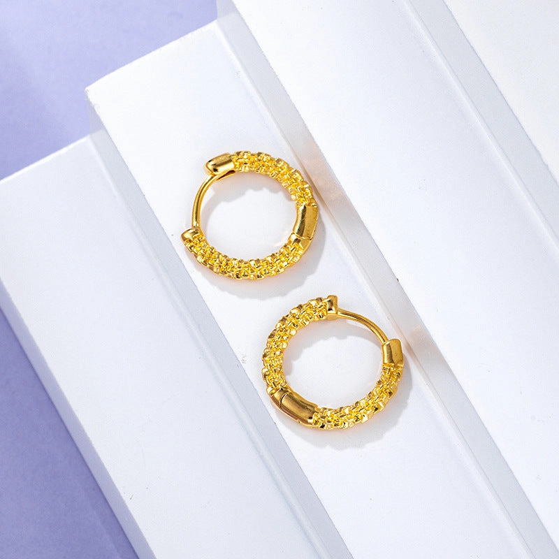 Wholesale Star Earrings Earrings Copper Plated 24k Gold Earrings