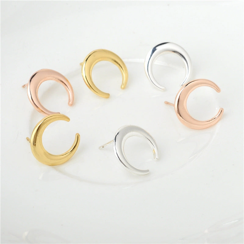 Wholesale Star Moon Alloy Earrings