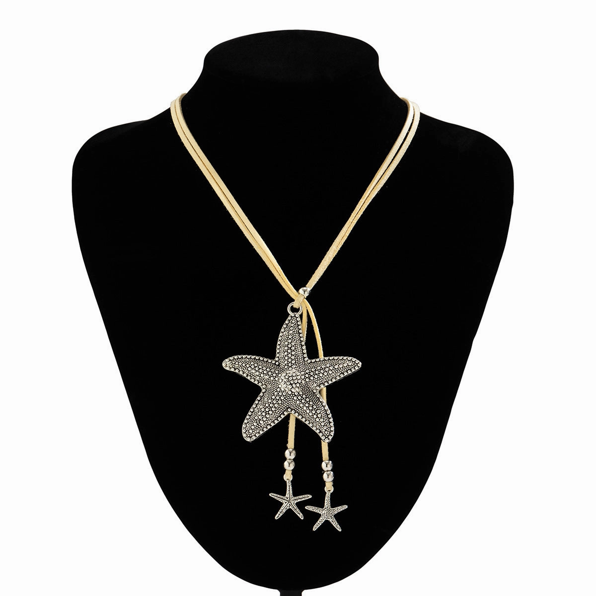 Wholesale Starfish Alloy Necklace