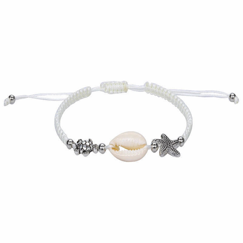 Wholesale Starfish Shell Thread Bracelet