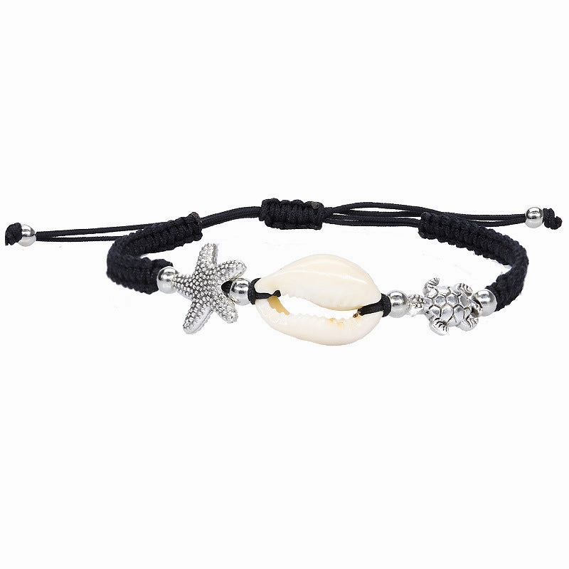 Wholesale Starfish Shell Thread Bracelet