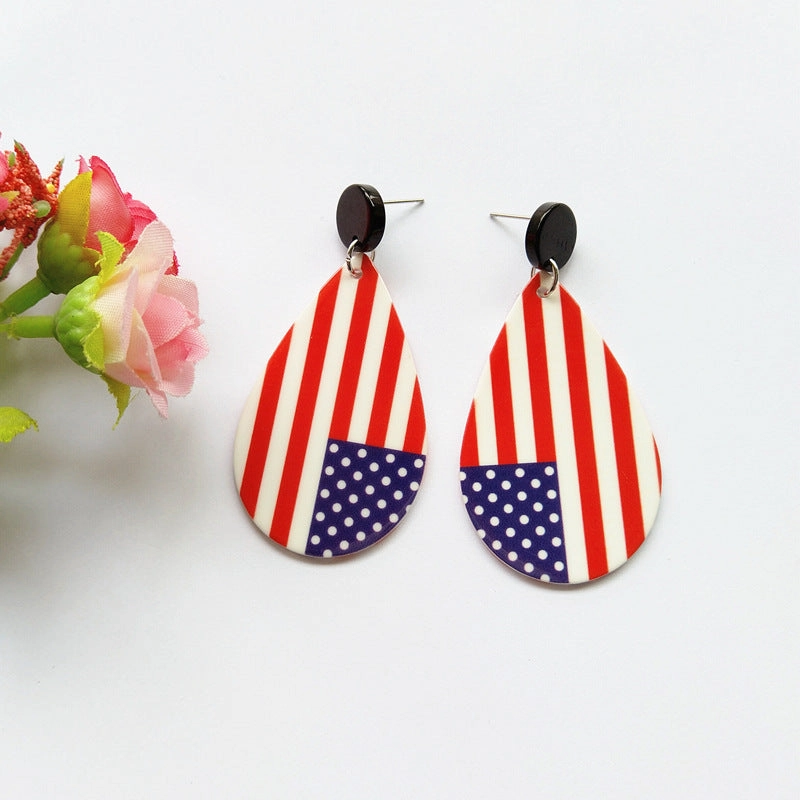 Wholesale Statemente Spherical Acrylic Earrings