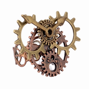 Wholesale Steam LAND Steam Gear Punk Ring Necklace