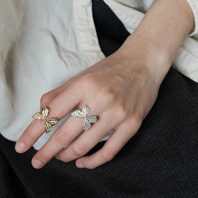 Wholesale Sterling Silver Butterfly Ring