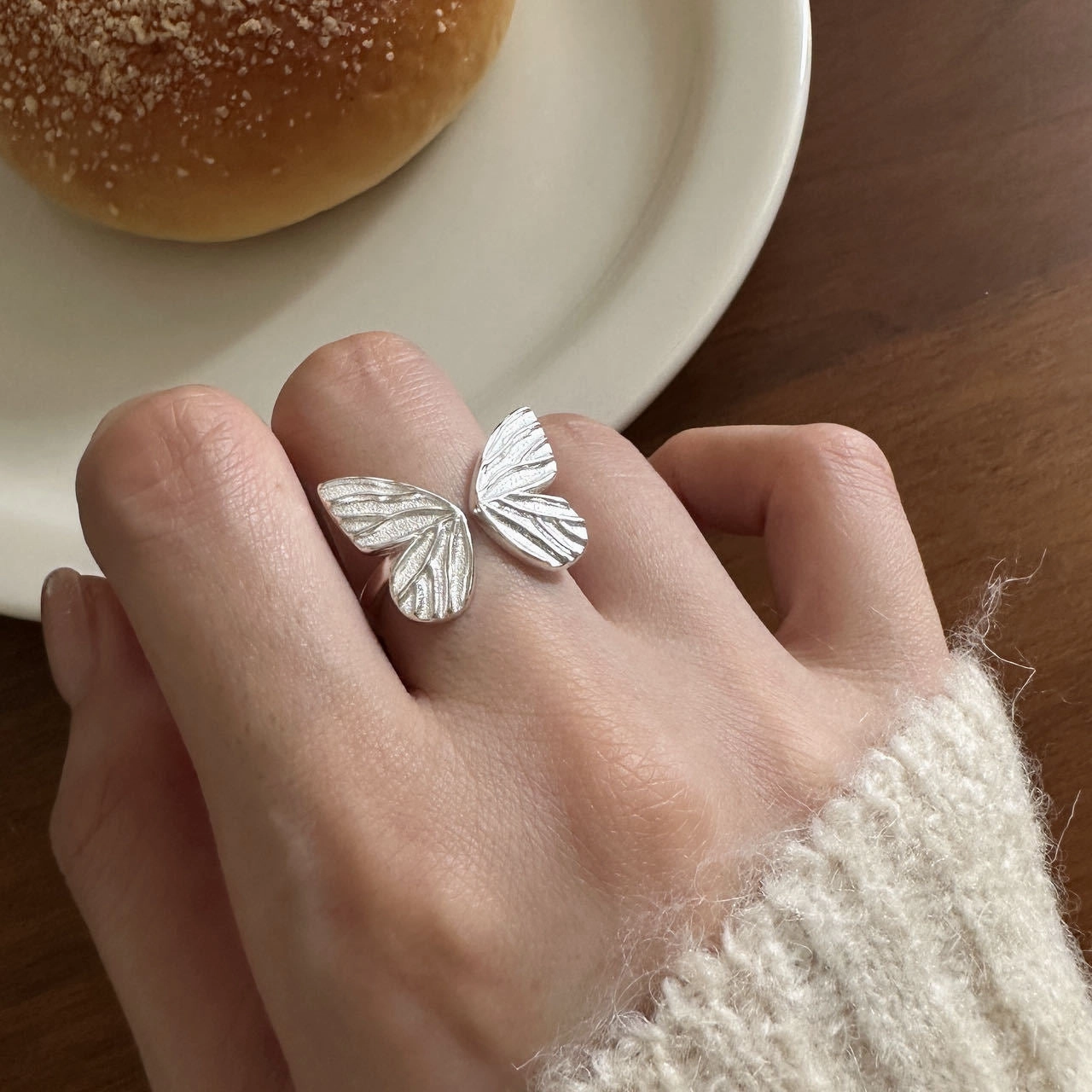 Wholesale Sterling Silver Butterfly Ring