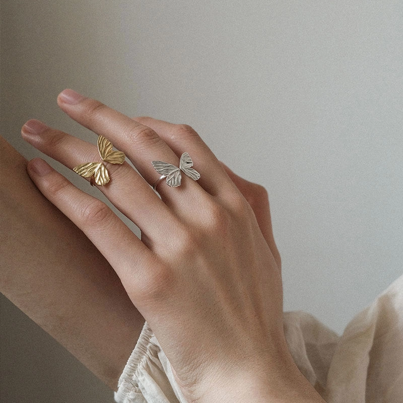 Wholesale Sterling Silver Butterfly Ring