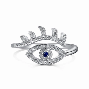 Wholesale Sterling Silver Devil Eye Ring