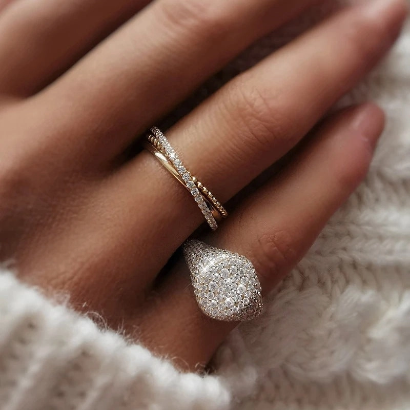 Wholesale Sterling Silver Diamond Ring