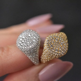 Wholesale Sterling Silver Diamond Ring