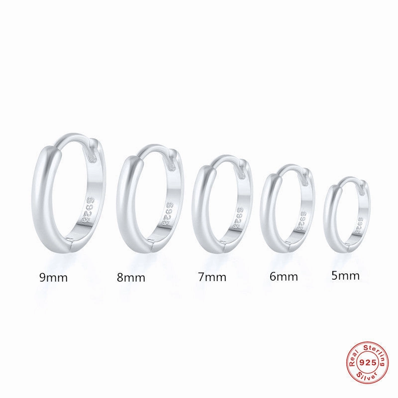 Wholesale Sterling Silver Glossy Gold Plated Earrings