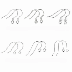 Wholesale Sterling Silver Gold Plated Earring Accessories
