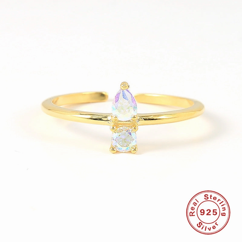 Wholesale Sterling Silver Heart Flower Rings