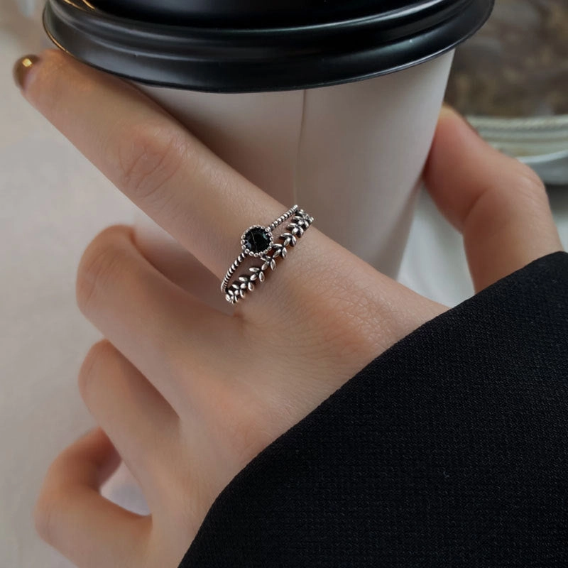 Wholesale Sterling Silver Leaf Ring