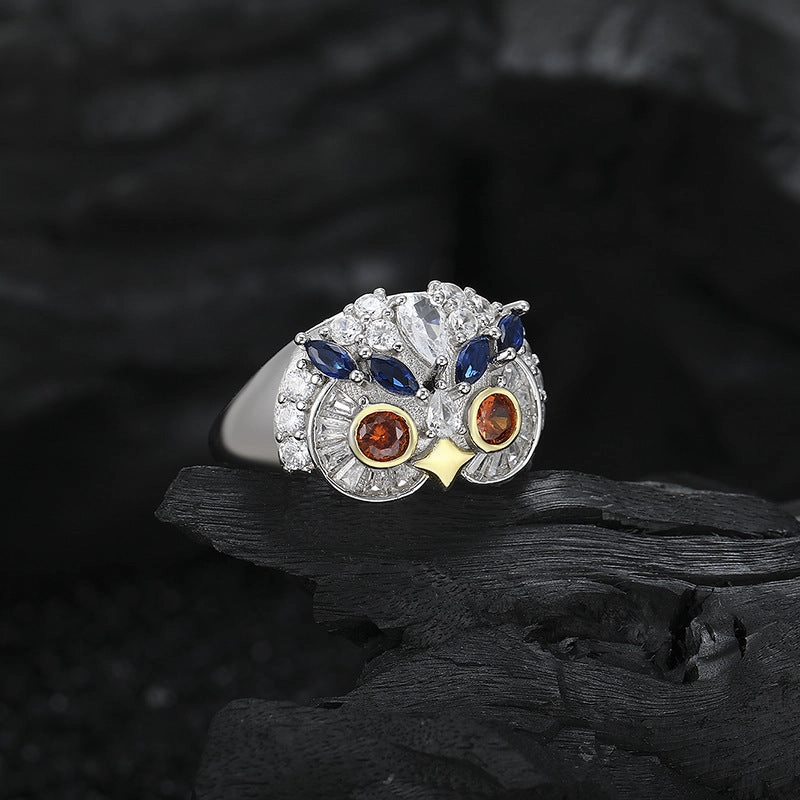 Wholesale Sterling Silver Owl Rings