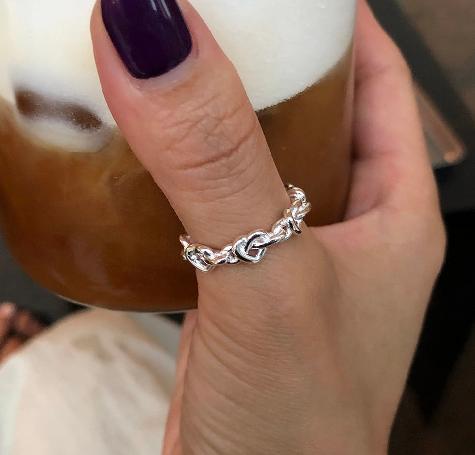Wholesale Sterling Silver Star Open Ring