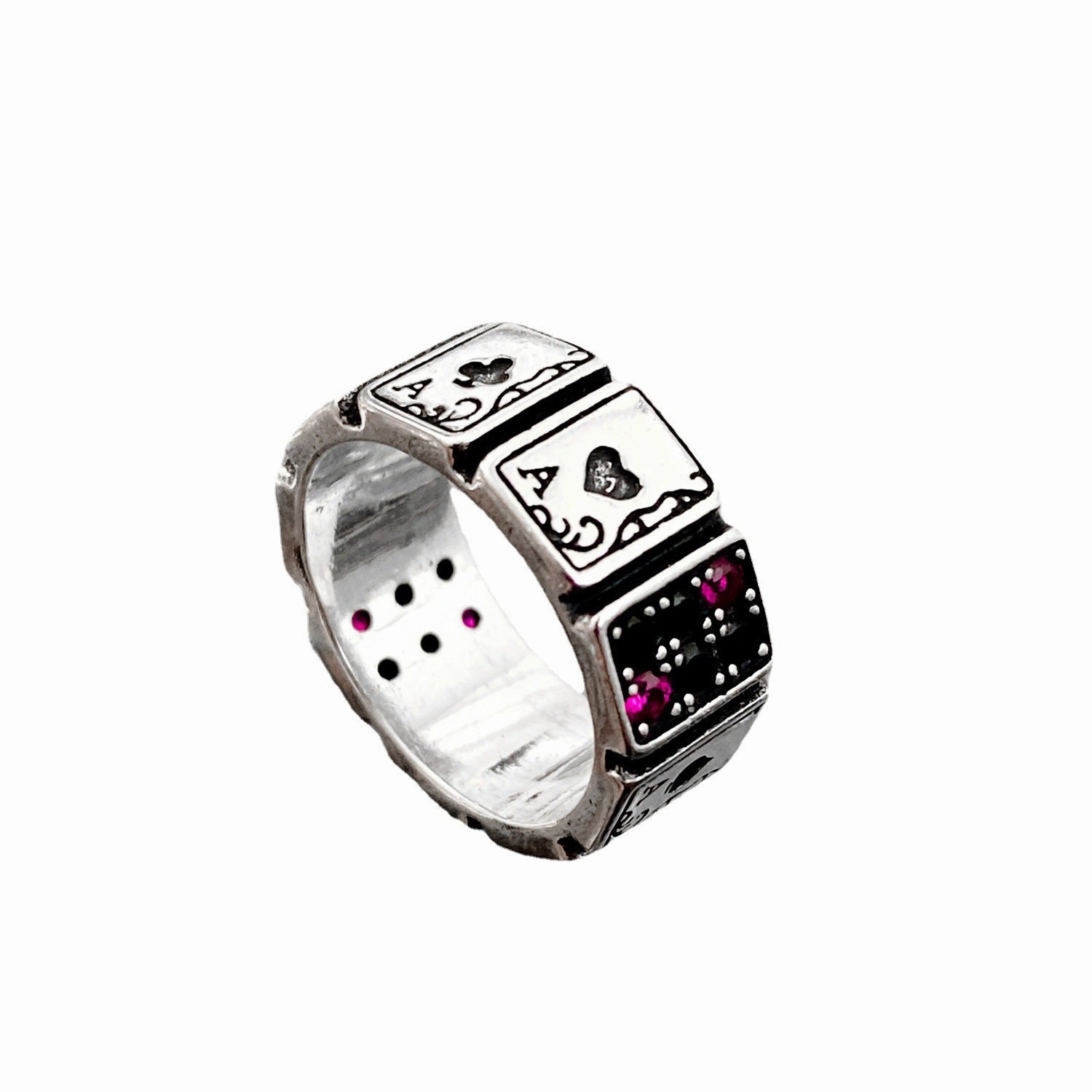 Wholesale Sterling Silver Vintage Playing Card Rings