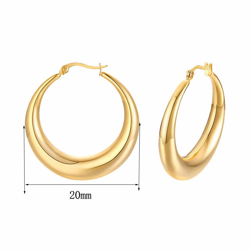 Wholesale Sterling Silver Waterdrop Oval Earrings OLY-ES-EXE002