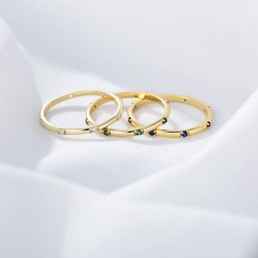 Wholesale Sterling Silver Zircon Rings