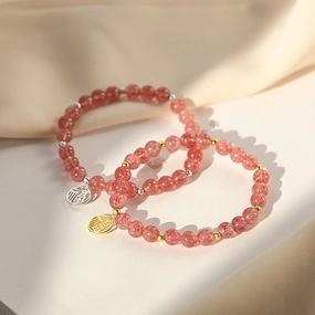 Wholesale Strawberry Jingfu Brand Bracelet