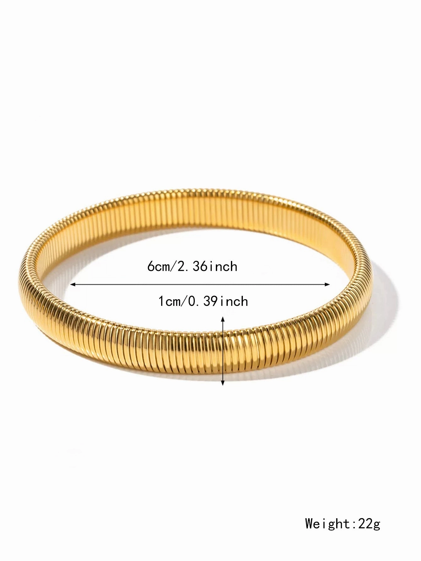 Wholesale Stretch Wide Titanium Steel Bracelet