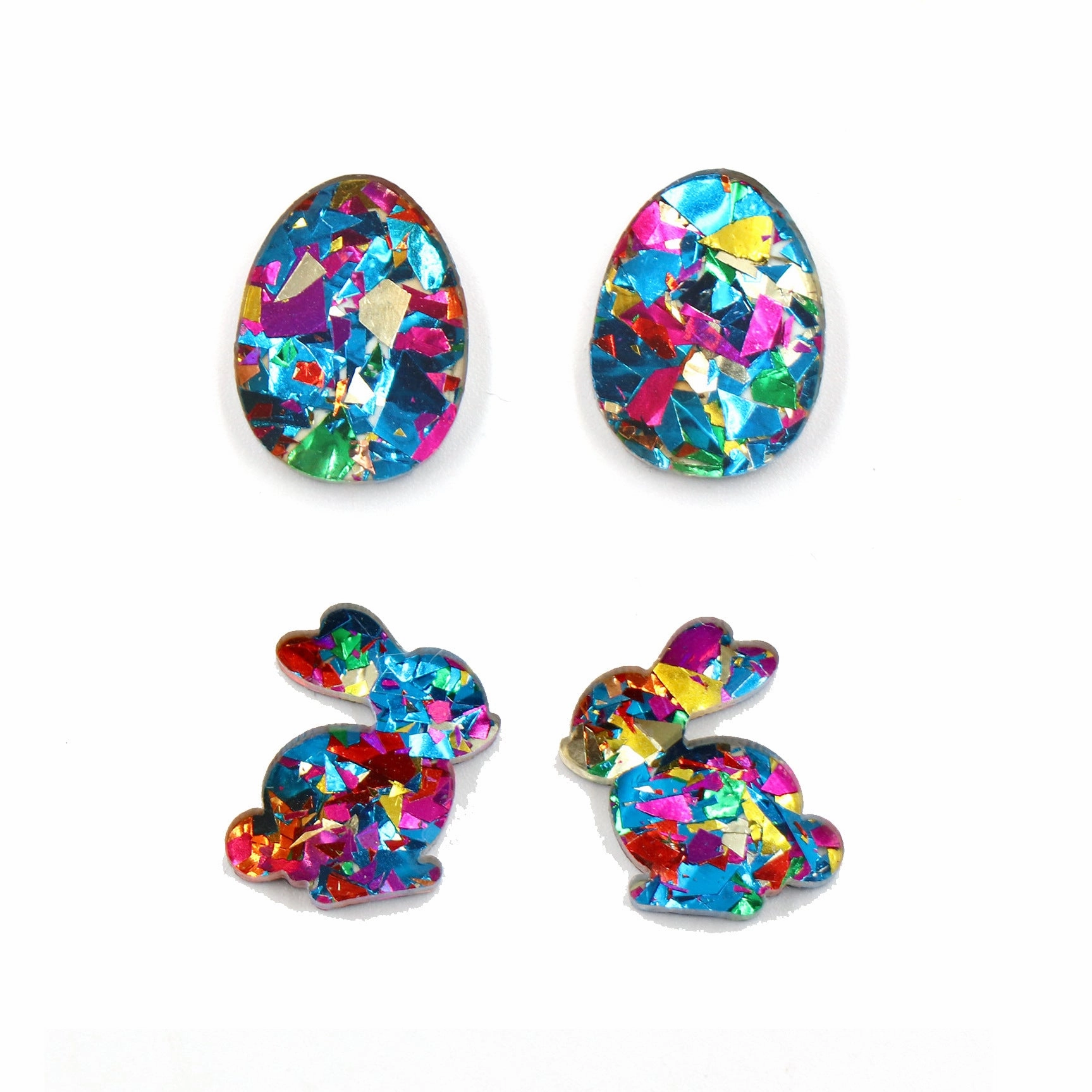 Wholesale Summer New Easter Egg Bunny Cute Cartoon Earrings