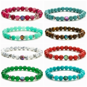 Wholesale Summer Shell Agate Bracelet