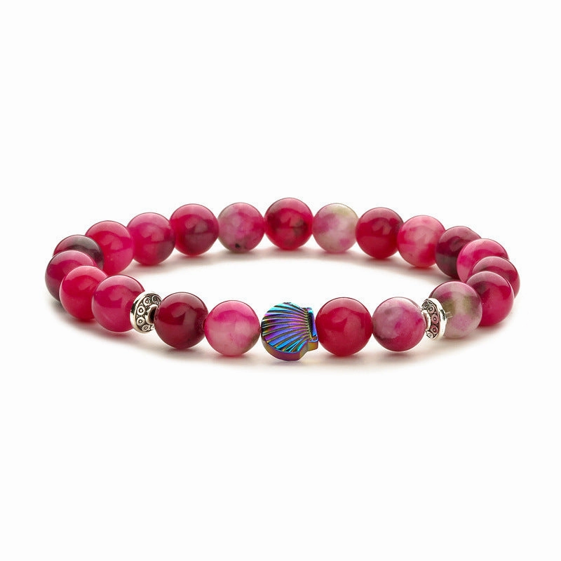 Wholesale Summer Shell Agate Bracelet