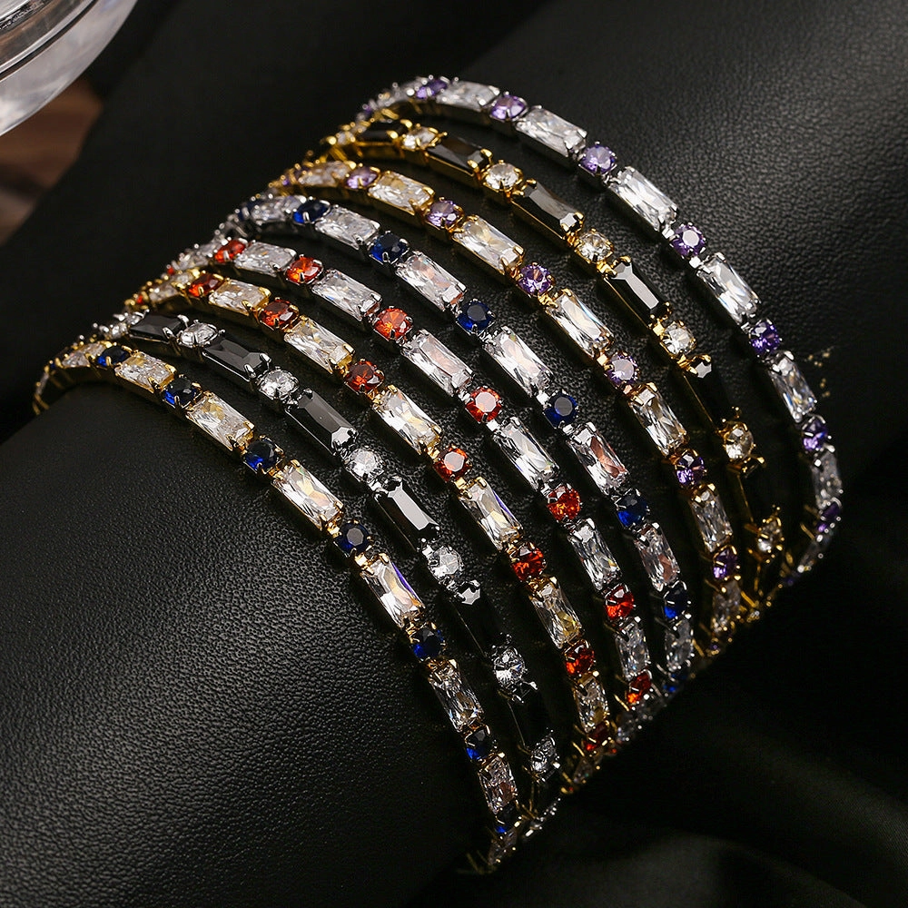 Wholesale Summer Zircon Copper Bracelet