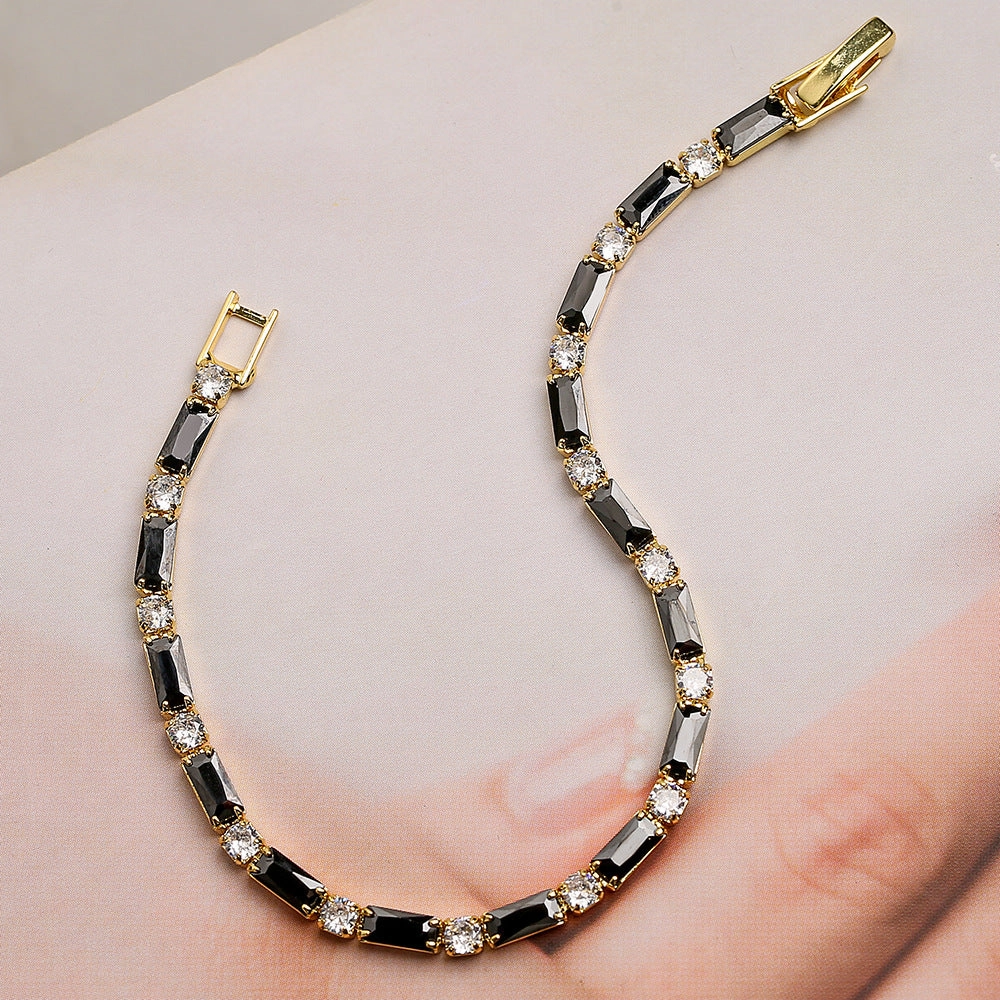 Wholesale Summer Zircon Copper Bracelet