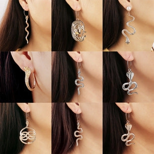 Wholesale Sun Leaf Love Chain 4pcs Set Earrings