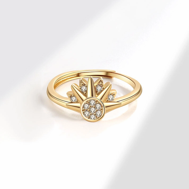 Wholesale Sun Moon Stackable Celestial Rings