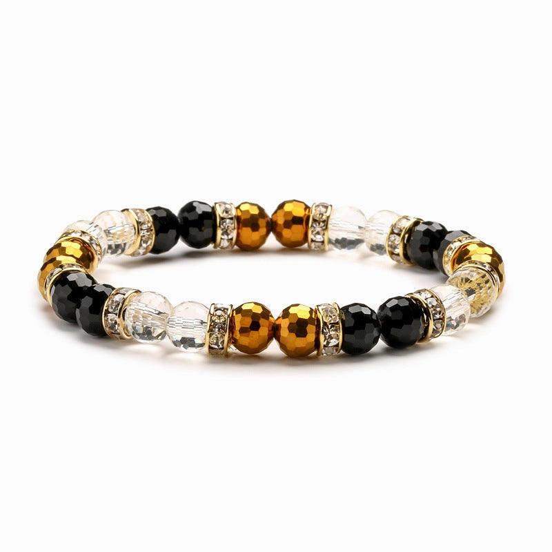 Wholesale Super Flash Colorful Glass Bracelet
