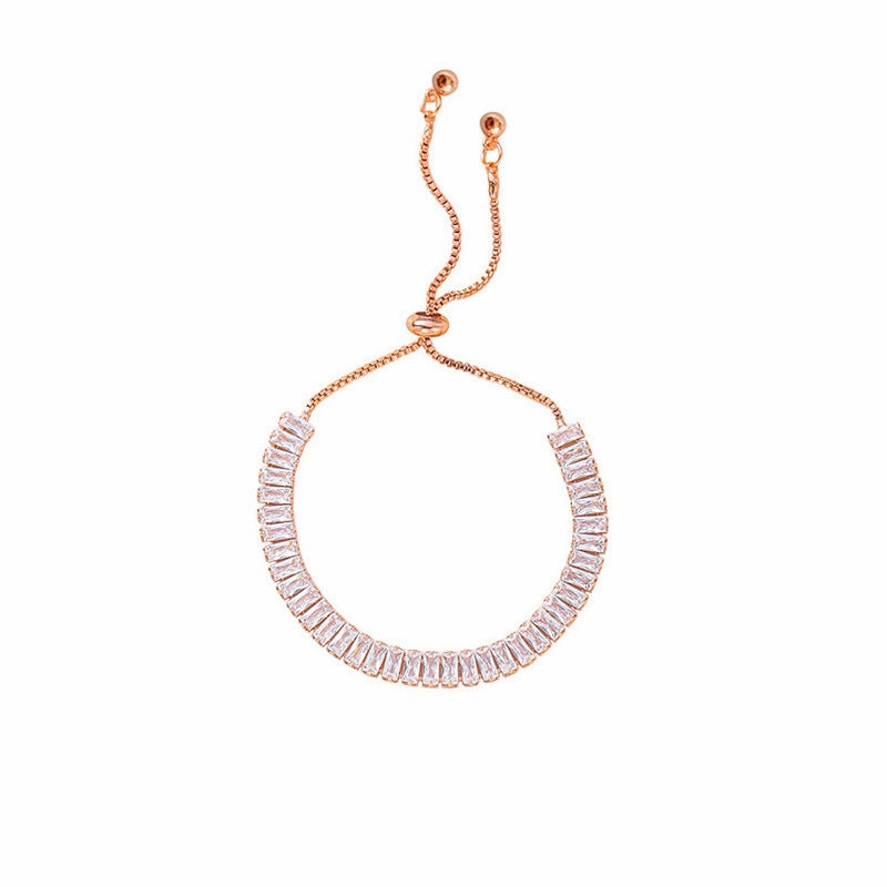 Wholesale Super Shiny Light Luxury Zircon Bracelet
