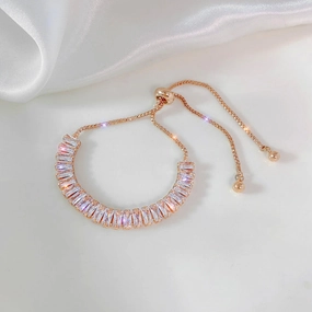 Wholesale Super Shiny Light Luxury Zircon Bracelet