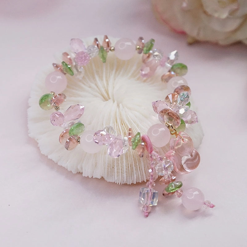 Wholesale Super Sparkle Crystal Beaded Bracelet
