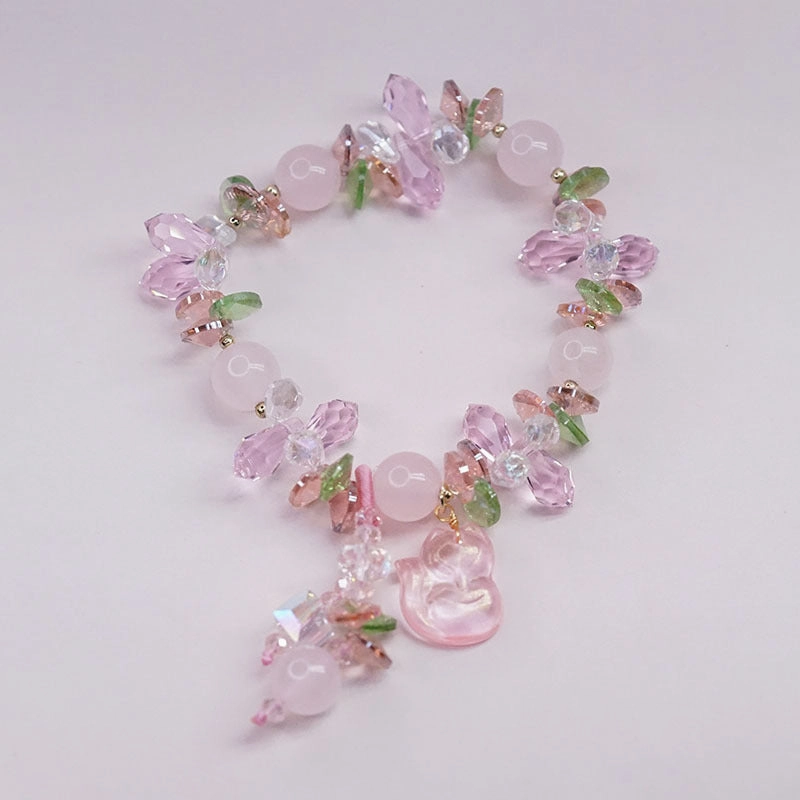 Wholesale Super Sparkle Crystal Beaded Bracelet