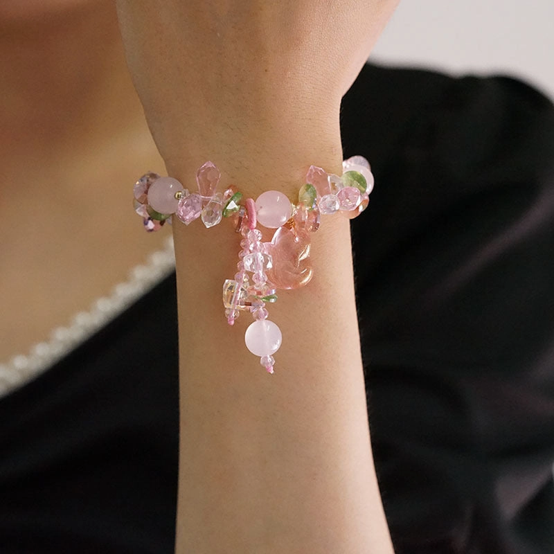 Wholesale Super Sparkle Crystal Beaded Bracelet
