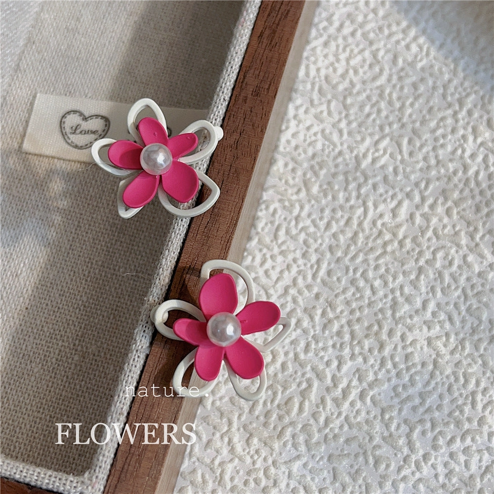 Wholesale Sweet Flower Alloy Earrings