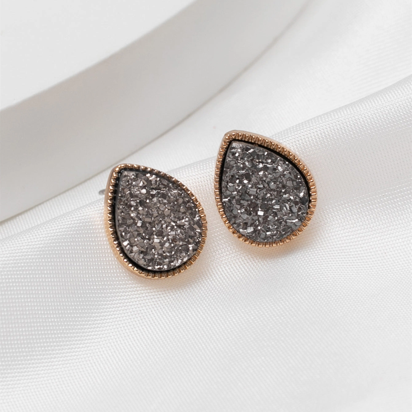 Wholesale Sweet Water Drops Plastic Earrings