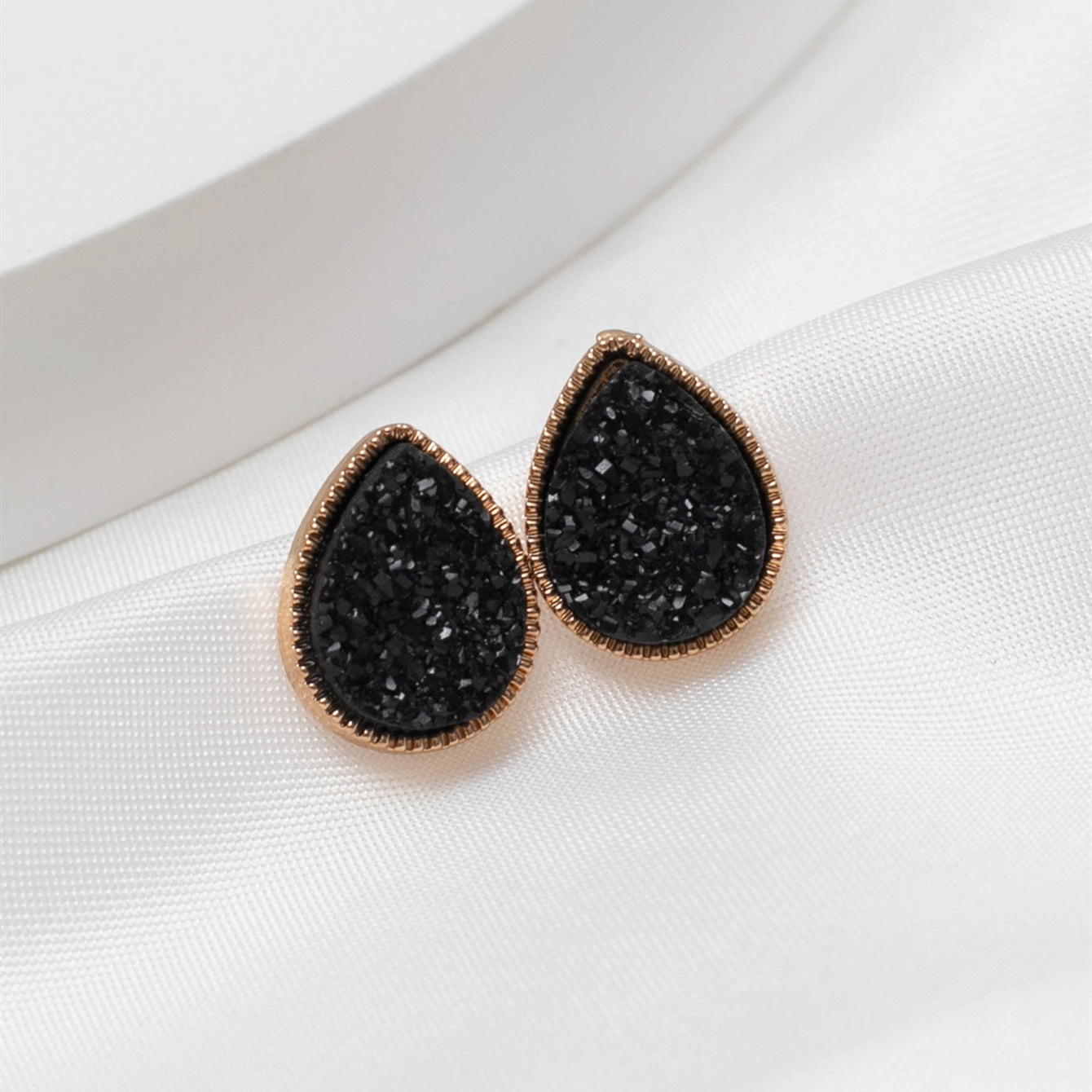 Wholesale Sweet Water Drops Plastic Earrings