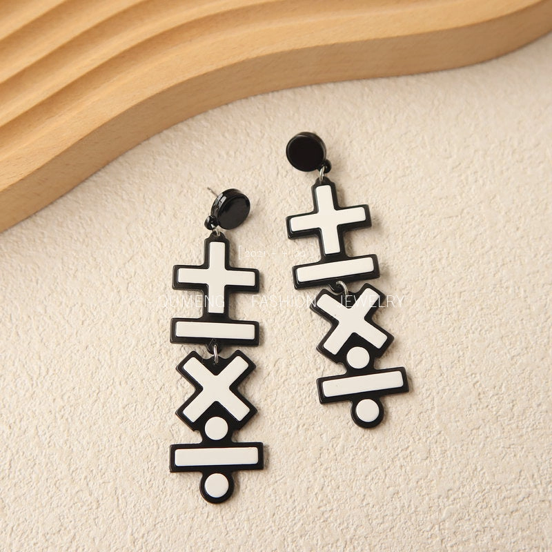 Wholesale Teacher's Day Acrylic Earrings