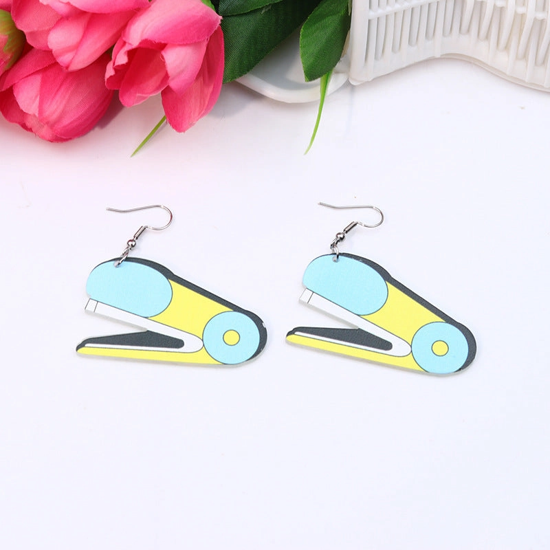 Wholesale Teacher's Day Acrylic Earrings