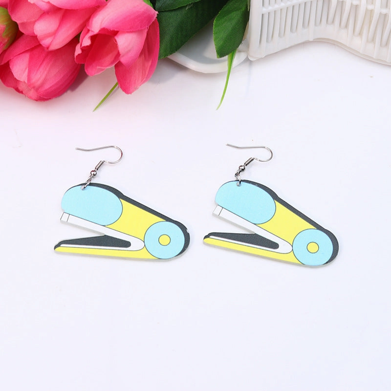 Wholesale Teacher's Day Acrylic Earrings